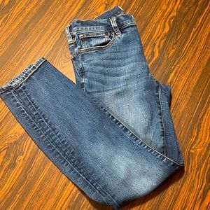 J. Crew 8” Toothpick Jeans sz 28 in Excellent Condition